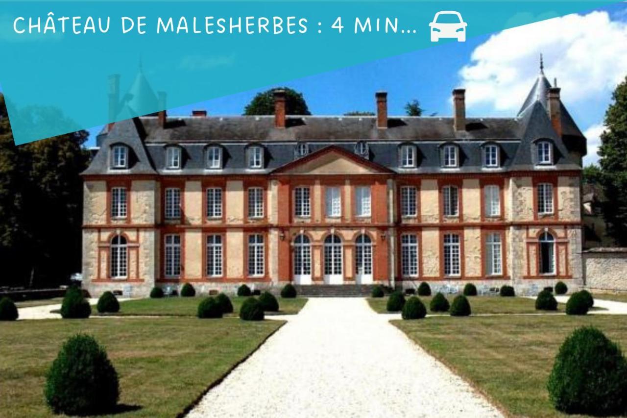 L'Emeraude Rez-De-Chaussee - Parking Prive -Zapart'Hotels Malesherbes Eksteriør bilde